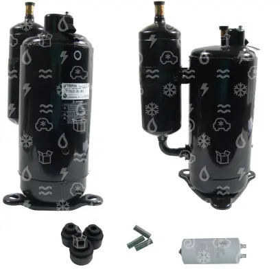 kompresor LG rotační GP290P, R410A, 220 - 240V, 50 Hz, 24000 Btu/h